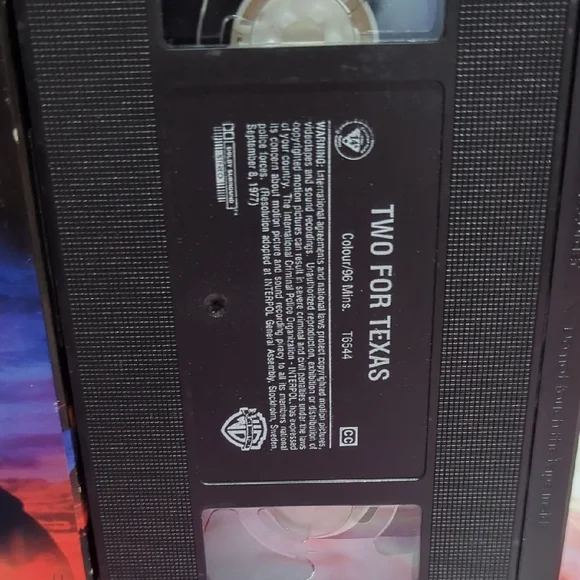 6/$15 Two for Texas VHS Tape (1998) – Western/Crime - Picture 12 of 14
